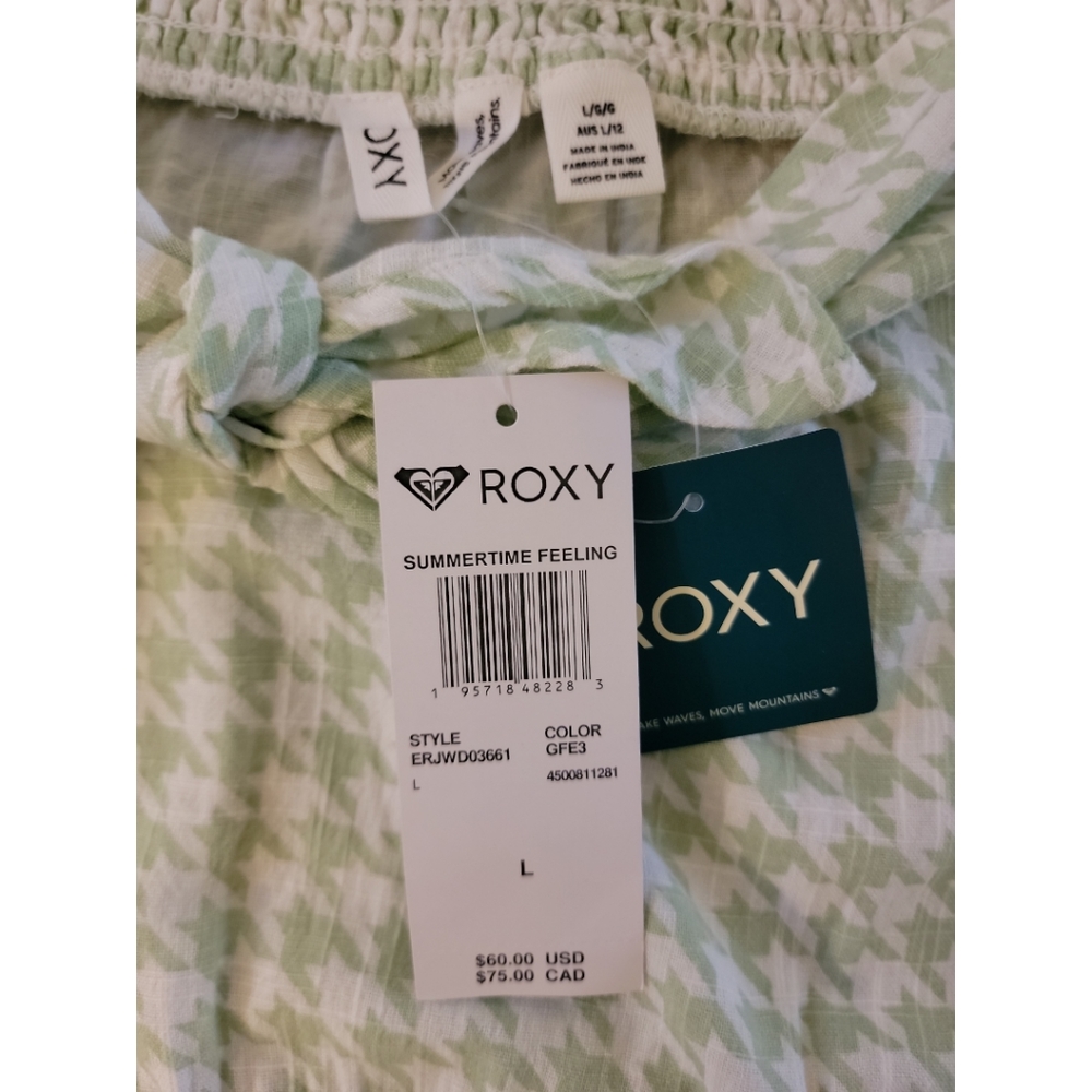 NWT Roxy Summertime Feeling Dress  Large - Picture 9 of 11